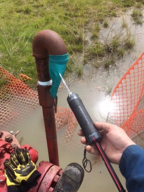 Surface casing vent flow testing in Northeast BC