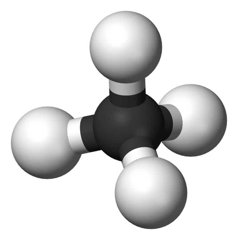 3d methane ball
